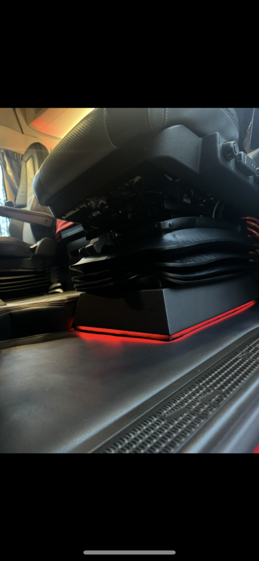 Kunstleder Fußmatten Glatt/ Gesteppt passend für VOLVO FH-4/FH-5 Bj. ab 2013 – Bild 11