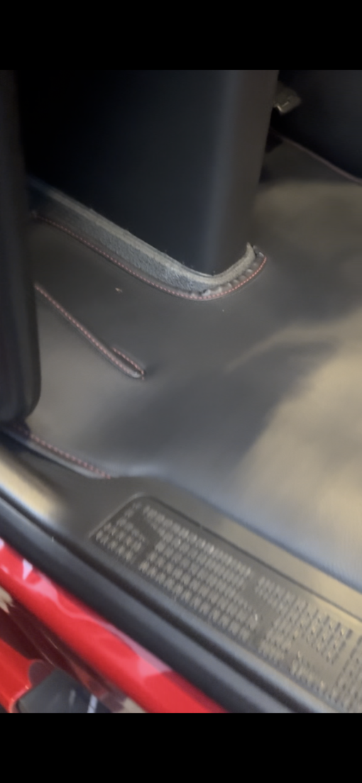 Kunstleder Fußmatten Glatt/ Gesteppt passend für VOLVO FH-4/FH-5 Bj. ab 2013 – Bild 12