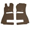 Kunstleder Fußmatten Glatt/ Gesteppt passend für SCANIA R Bj. ab 2013 Fahrer- & Beifahrersitz Luftgefedert