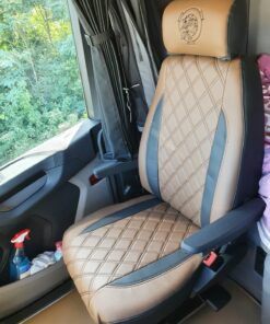 Sitzbezüge passend für SCANIA Fahrerseite Recaro Beifahrersitz Klappstuhl