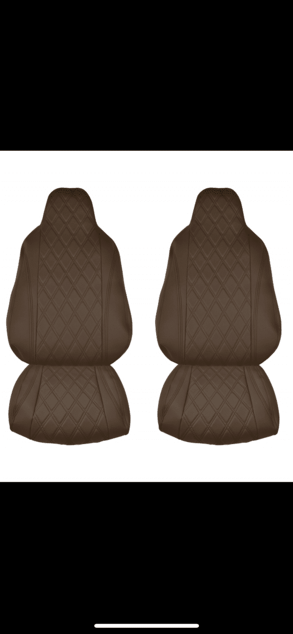 Sitzbezüge Glatt/Gesteppt passend für SCANIA 4, G, P, R-Series Fahrerseite Recaro, Beifahrersitz Luftgefedert
