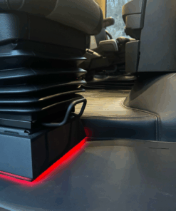 Kunstleder Fußmatten Glatt/ Gesteppt passend für VOLVO FH-4/FH-5 Bj. ab 2013