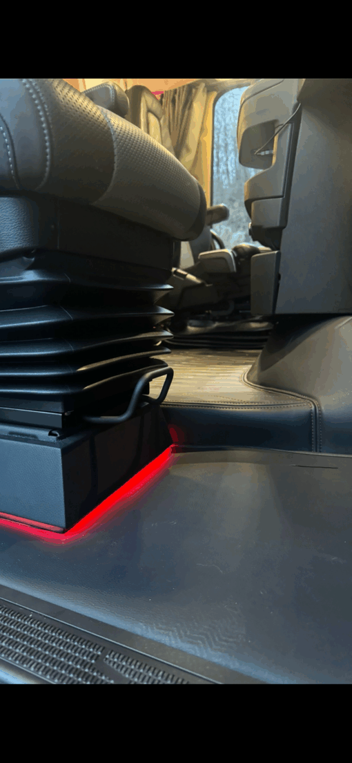 Kunstleder Fußmatten Glatt/ Gesteppt passend für VOLVO FH-4/FH-5 Bj. ab 2013 – Bild 13