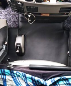 Tunnel Glatt/Gesteppt passend für MAN TGX Automatik mit 2 Schubladen im Armaturenbrett Bj ab 2018 bis 2019
