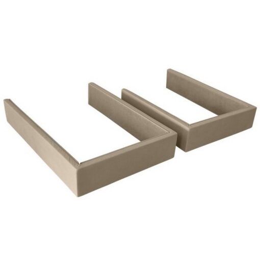 Sitzsockelverkeidung Holz/Kunstleder passend für SCANIA S New Generation Beifahrersitz Klappstuhl