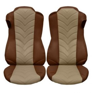 Sitzbezüge Glatt/Gesteppt passend für ACTROS MP-4/5 Bj ab 2011 Beifahrersitz Luftgefedert