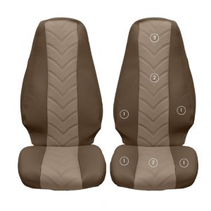Sitzbezüge Glatt/Gesteppt passend für VOLVO FH-4 Bj ab 2013