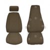 Sitzbezüge passend für SCANIA Fahrerseite Recaro, Beifahrersitz Klappstuhl