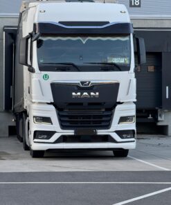 Scheibenbordüre mit Wildlederkante passend für alle LKW-Universal