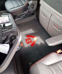 Kunstleder Tunnel Glatt/ Gestickt passend für SCANIA S New Generation Beifahrersitz Luftgefedert mit Kleiner Abdeckung