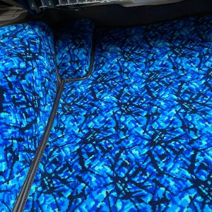 Plüsch Fußmatten passend für SCANIA R New Generation Beifahrersitz Luftgefedert unter die Leisten