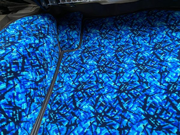 Plüsch Fußmatten passend für SCANIA R New Generation Beifahrersitz Luftgefedert unter die Leisten