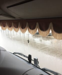 Scheibenbordüre mit Fransen passend für alle LKW-Universal