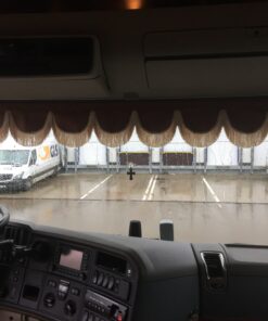 Scheibenbordüre mit Fransen passend für alle LKW-Universal
