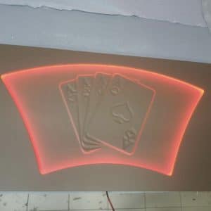 Bettplatte mit Beleuchtung passend für DAF-XG/XG+