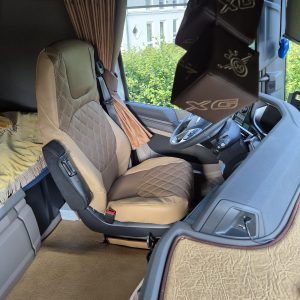 Sitzbezüge passend für DAF XG/XG+ Beifahrerseite Klappstuhl mit Tisch