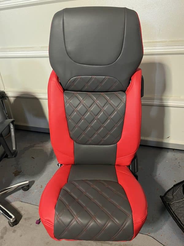 Sitzbezüge passend für DAF XG/XG+ Beifahrerseite Klappstuhl