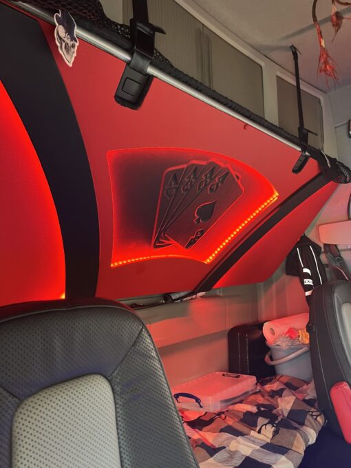 Obere Bettplatte mit Druck & Beleuchtung passend für VOLVO FH 4/5 – Bild 3