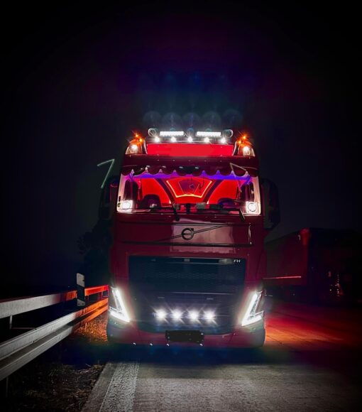 Obere Bettplatte mit Druck & Beleuchtung passend für VOLVO FH 4/5 – Bild 6