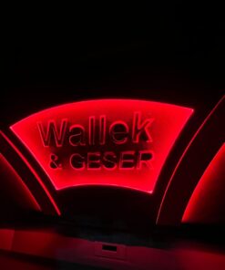 Obere Bettplatte mit Druck & Beleuchtung passend für VOLVO FH 4/5