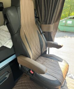 Sitzbezüge passend für ACTROS MP4/5 Beide Sitze Luftgefedert – 12 cm Kopfstütze