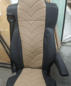 Sitzbezüge passend für ACTROS MP4/5 Beifahrersitz Klappstuhl - 12 cm Kopfstütze