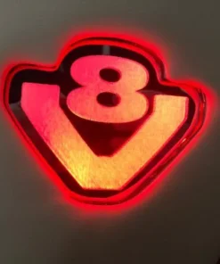 Türverkleidung Scania R/S New Generation mit Beleuchtung und Lasergravur / mit Plüsch Kante