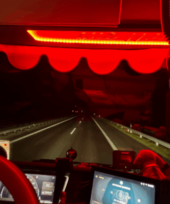 Beleuchtete Sonnenblendenabdeckung passend für VOLVO FH 4/5