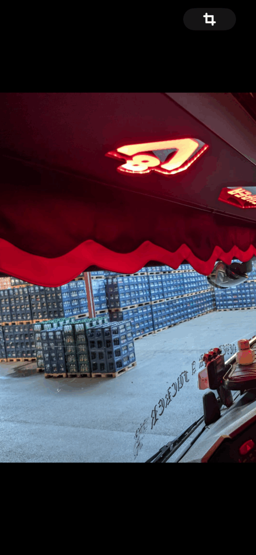 Beleuchtete Sonnenblendenabdeckung passend für Scania R/S New Generation – Bild 5