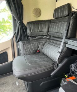 Sitzbezüge passend für ACTROS MP4/5 Beifahrersitz mit Sitzecke – 12 cm Kopfstütze