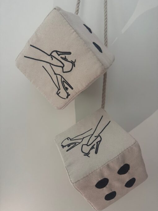 Dekowürfel Wildleder 12x12 cm passend für alle LKW – Bild 3