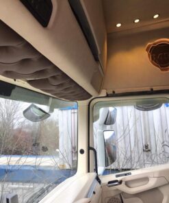 Sonnenblendenabdeckung passend für Scania R/S New Generation mit Knöpfen