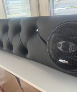 Sonnenblendeabdeckung passend für Scania R/S geknöpft mit 2 oder 4 Lautsprechern
