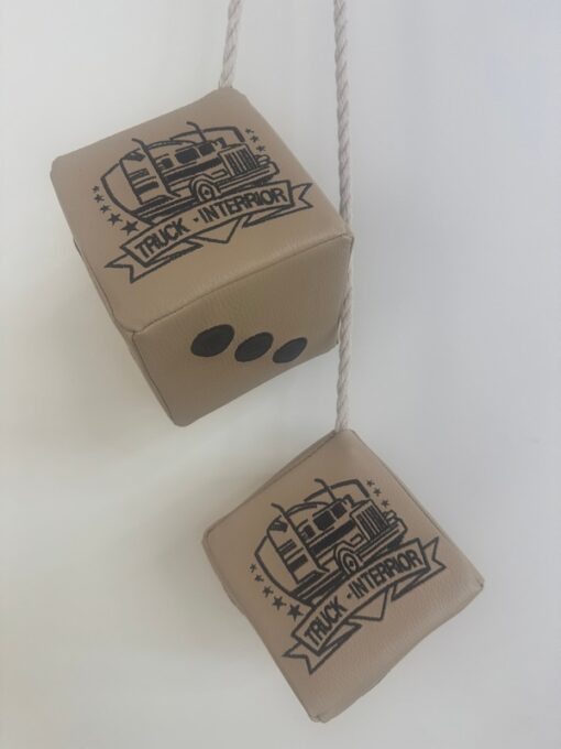 Dekowürfel aus Kunstleder 12×12 cm passend für alle LKW – Bild 6