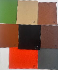 Knöpf überzogen mit Eco Leder 18 mm mit Splint