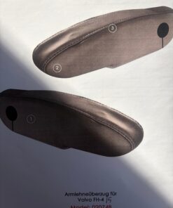 Alternative view of Armlehnen Überzüge passend für Volvo FH 4/5 Eco Leder