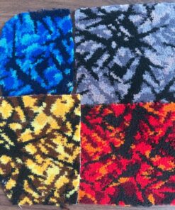 Alternative view of Sonnenblende passend für Volvo FH 4/5 geknöpft aus Plüsch