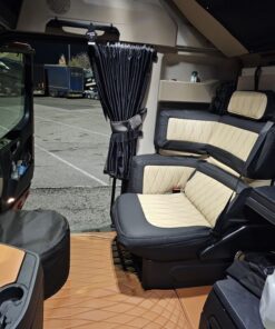 Sitzbezüge passend für ACTROS MP4/5 Beifahrersitz mit Sitzecke – 12 cm Kopfstütze