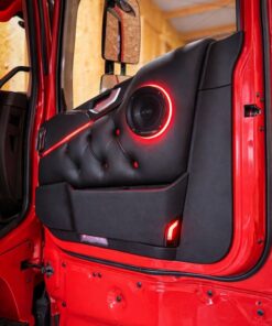 Einbau Türverkleidung passend für Volvo FH-4/5 geknöpft mit 2 Lautsprechern
