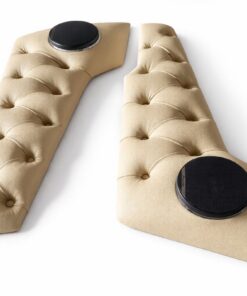 Einbau Türverkleidung passend für Volvo FH-4/5 geknöpft mit 2 Lautsprechern