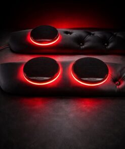 Einbau Sonnenblende passend für Scania R/S New Generation für elektrische Rollo geknöpft mit 2 oder 4 Lautsprechern