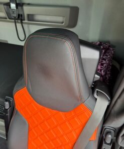 Alternative view of Sitzbezüge aus Kunstleder passend für MAN TGX ab Bj 2020 Fahrersitz mit höhenverstellbaren Gurt