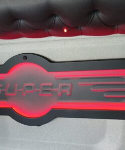 Rückwandschild mit Beleuchtung passend für alle LKW