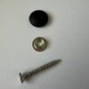 Knöpf überzogen mit Eco Leder 18 mm inklusive Schrauben