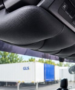 Sonnenblendenabdeckung passend für MAN TGX Bj ab 2020 geknöpft